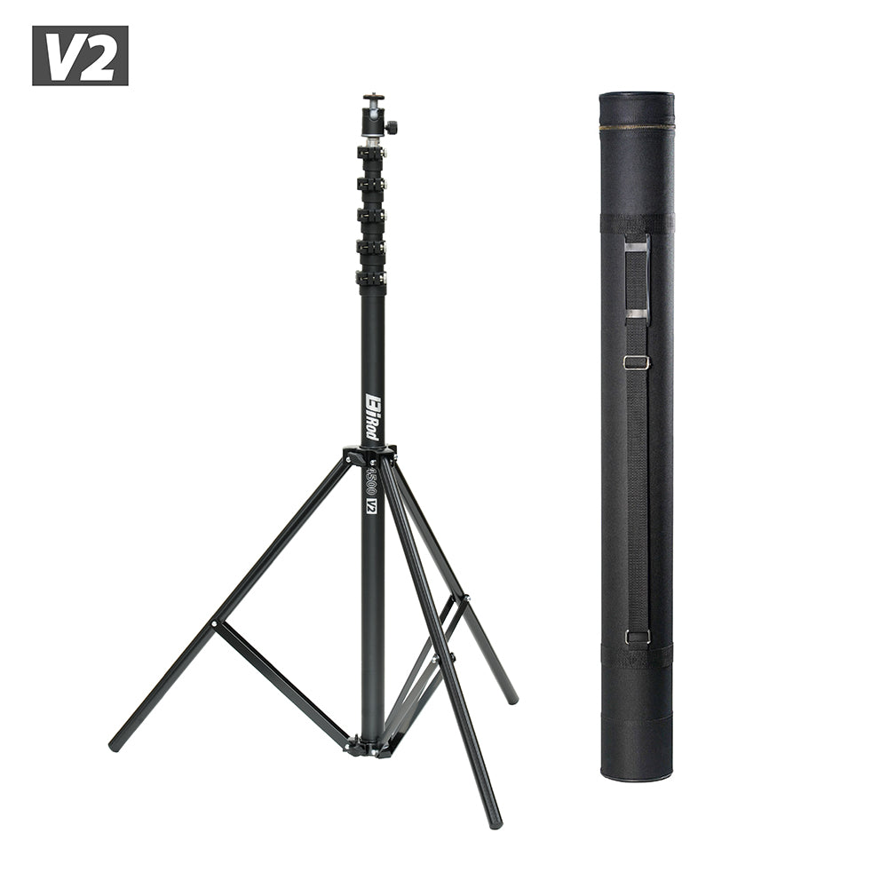 空撮/高所点検/サッカー撮影/4.5m】Bi Rod 6G-4500 V2＋専用三脚セット