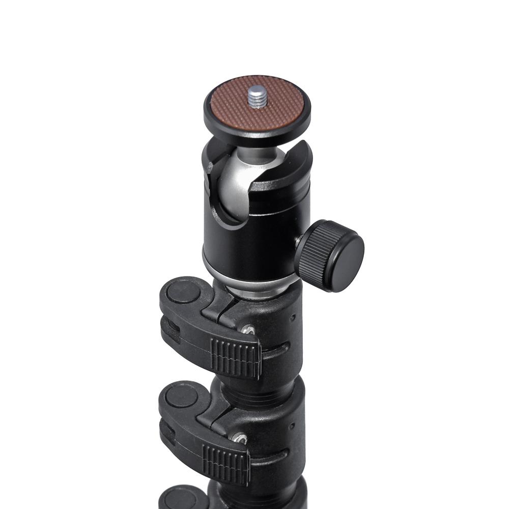 Bi Rod 6C-7500 先端の自由雲台のクローズアップ