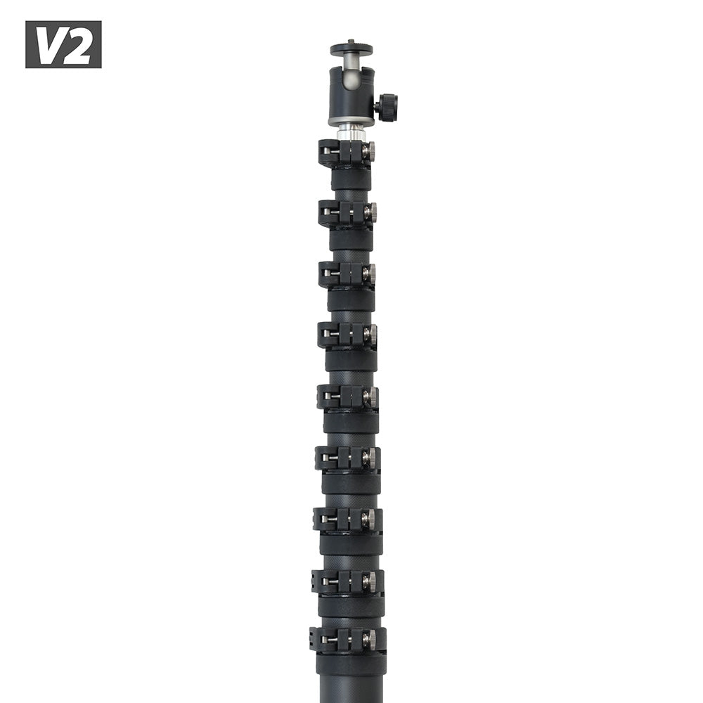 空撮/高所点検/サッカー撮影/11.5m】Bi Rod 10C-11500＋専用三脚セット V2