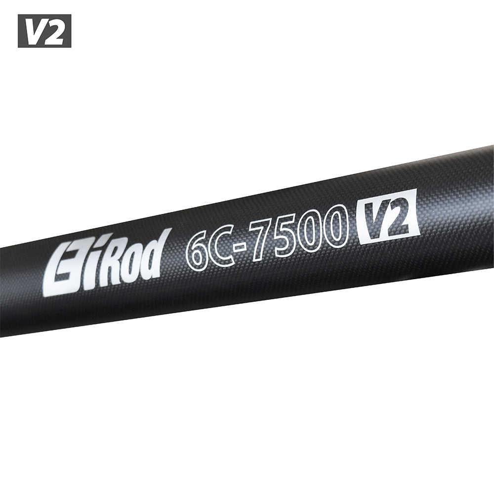 空撮/高所点検/サッカー撮影/7.5m】Bi Rod 6C-7500 V2＋専用伸縮三脚セット