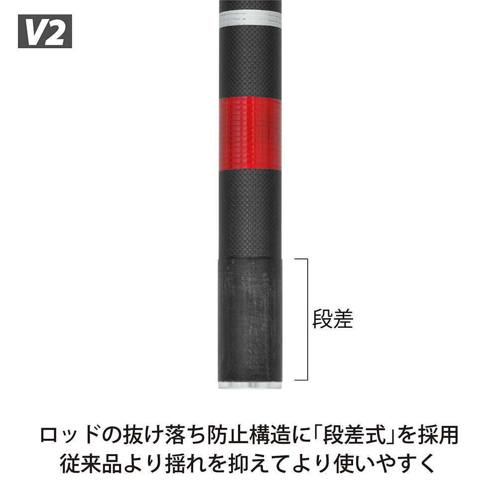 空撮/高所点検/サッカー撮影/7.5m】Bi Rod 6G-7500